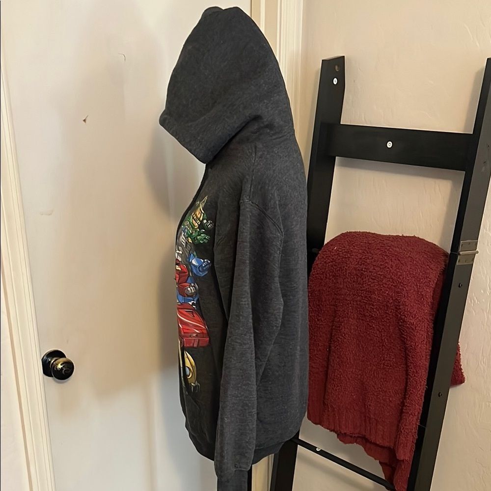 Vintage Transformers Changes Gray Pullover Graphi… - image 4